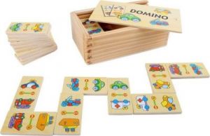 Domino Pojazdy - zabawka dla dzieci