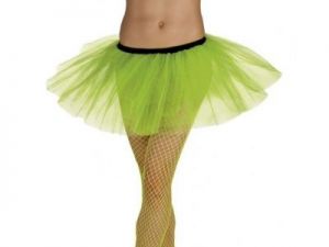 Spódniczka baletnicy tiulowa - zielona neon - stroje/przebrania dla dorosłych