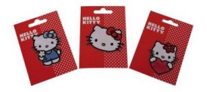 Łatki do naprasowania na ubrania Hello Kitty 3 szt