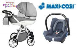 Wózek Milu Kids Como 3w1 fotel Maxi Cosi Cabriofix