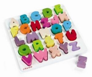 Puzzle z alfabetem