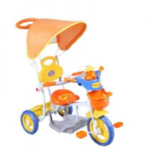 Rowerek trójkołowy pomarańczowy