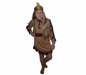 Indianka - kostium/ przebranie dla dzieci - 122 - 128 cm