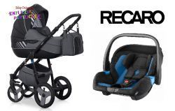 Wózek Riko Niki 3w1 FOTEL RECARO PRIVIA