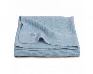 Jollein, Koc Basic knit Ice blue 100x150cm