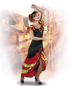 Tancerka Flamenco - 40/42 - stroje dla dorosłych