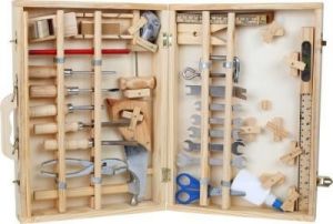Narzędzia do zabawy dla dzieci - Deluxe, 48 narzędzi
