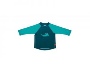 Koszulka do pływania z długim rękawem Blue whale, UV 50+, 12-18 mcy