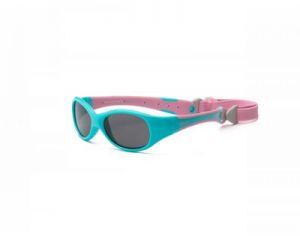 Okulary przeciwsłoneczne, Explorer - Aqua and Pink 4+