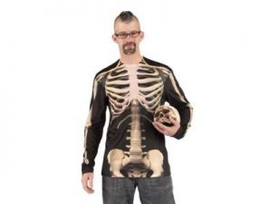 Koszulka Szkieletor - przebrania dla dorosłych - XL