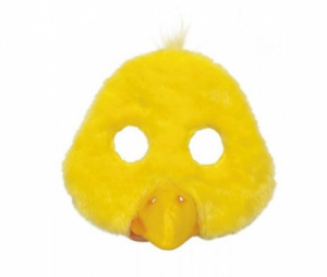 Maska pluszowa Kurczak, dla dzieci, odgrywanie ról