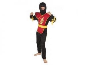 Strój Ninja Lux 10-12 lat - przebrania dla dzieci,