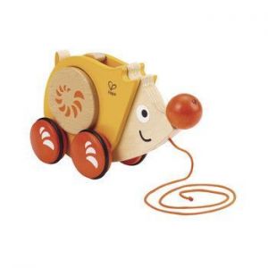 HAPE Spacerujący Jeż, zabawka do ciągnięcia dla dzieci