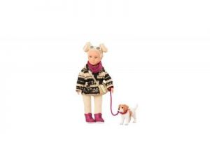 Lori, Lalka DAKOTA - blondynka z psem rasy Jack Russel Terrier