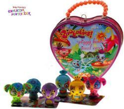 Figurki Zoobles 3 szt w skarbonce serduszko