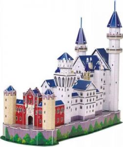Puzzle przestrzenne 3D dla dzieci - Zamek Neuschwanstein
