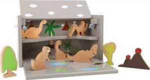 Drewniane figurki Dinozaury - zabawki dla dzieci