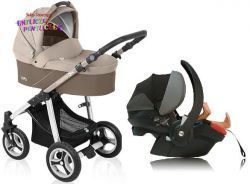 Wózek Baby Design Lupo NEW 3w1 Fotel BESAFE IZI GO