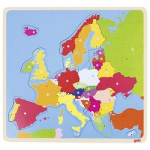 Puzzle dla dzieci - mapa Europy