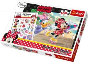 Myszka Minnie - puzzle dla dzieci 100 elementów