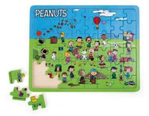 Snoopy na placu zabaw - puzzle dla dzieci 48 kawałków