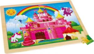Puzzle Różowy raj - zabawka dla dzieci
