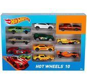 Dziesięciopak autek Hot Wheels