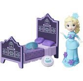 Mini Laleczka z akcesoriami Frozen Hasbro (Elsa z łóżkiem)