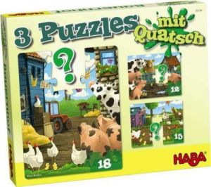 Puzzle - Na Farmie (3 motywy)