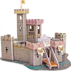 Puzzle 3D Zamek średniowieczny do zabaw dla dzieci