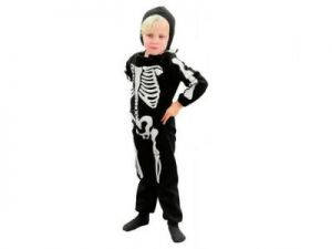 Strój na Halloween Szkieletor dla dzieci 3-4 lata