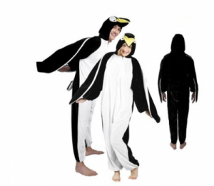 Kombinezon Pingwin - M/L przebrania dla dorosłych