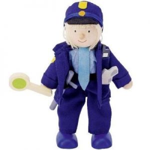 Postać do teatrzyku - policjant