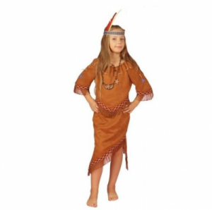 Strój Indianka ze Spódnicą - przebranie dla dzieci - 110 - 116 cm