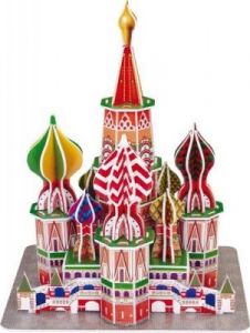 Puzzle 3D dla dzieci - Katedra Bazylijska