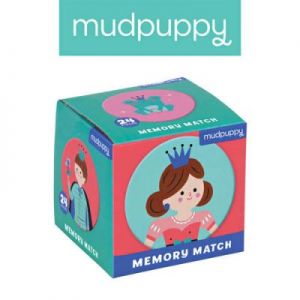 Mudpuppy - Gra Mini Memory Księżniczka