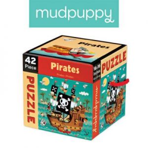 Mudpuppy - Puzzle Piraci 42 elementy 3+