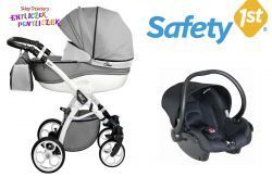 Wózek Milu Kids Como 3w1 fotel SAFETY 1ST ONE SAFE XT