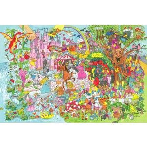 Puzzle dla dzieci W krainie fantazjii 24 elementy