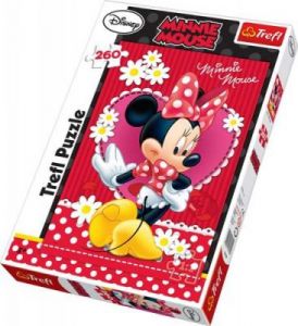 Myszka Minnie - puzzle dla dzieci 260 elementów