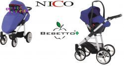 Wózek Bebetto Nico + Fotelik Ramatti Mars 0-13kg