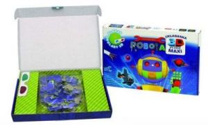 Układanka 3D - Układanie Robota zabawka dla dzieci