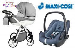 Wózek Milu Kids Como 3w1 fotel Maxi Cosi Pebble PLUS