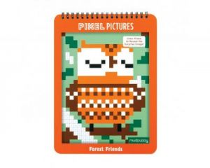 Kolorowanka pixele - Leśne zwierzęta