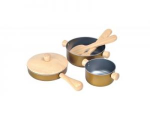 Drewniane przybory kuchenne, Plan Toys