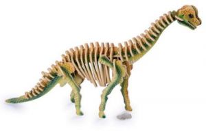Puzzle 3D dla dzieci Brachiozaur