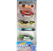 Pięciopak autek Hot Wheels (Track Builder DJD27)