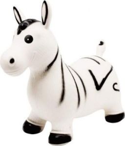 Skacząca zabawka dla dzieci Zebra