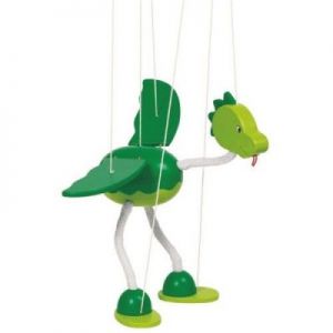 Marionetka dla dzieci - Dinozaur Nepomuk