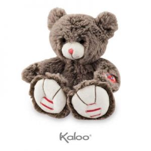 Kaloo - Miś czekoladowy brąz 19 cm - kolekcja Rouge